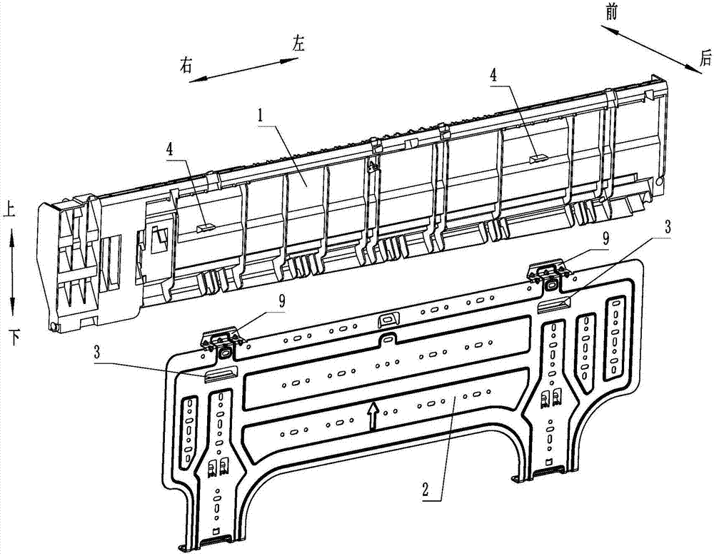 Falling-off-prevention wall hanging air conditioner