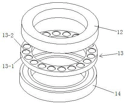 Rotating disc type automatic quenching device
