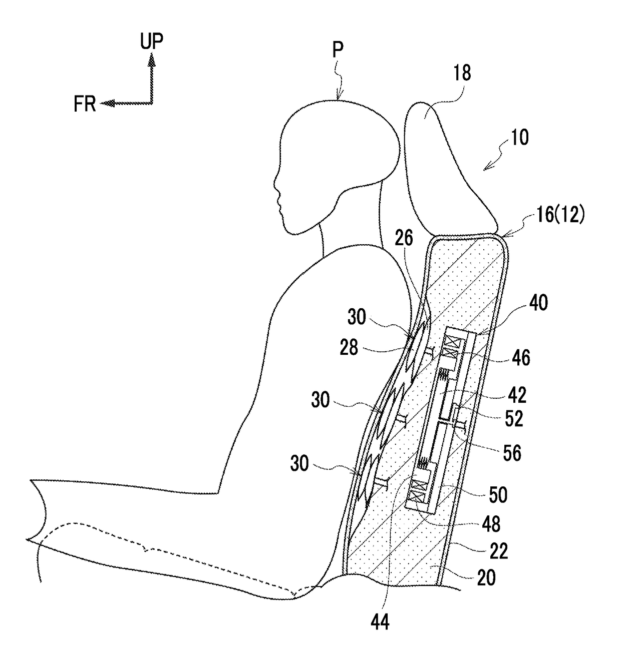 Air supply device and vehicle seat