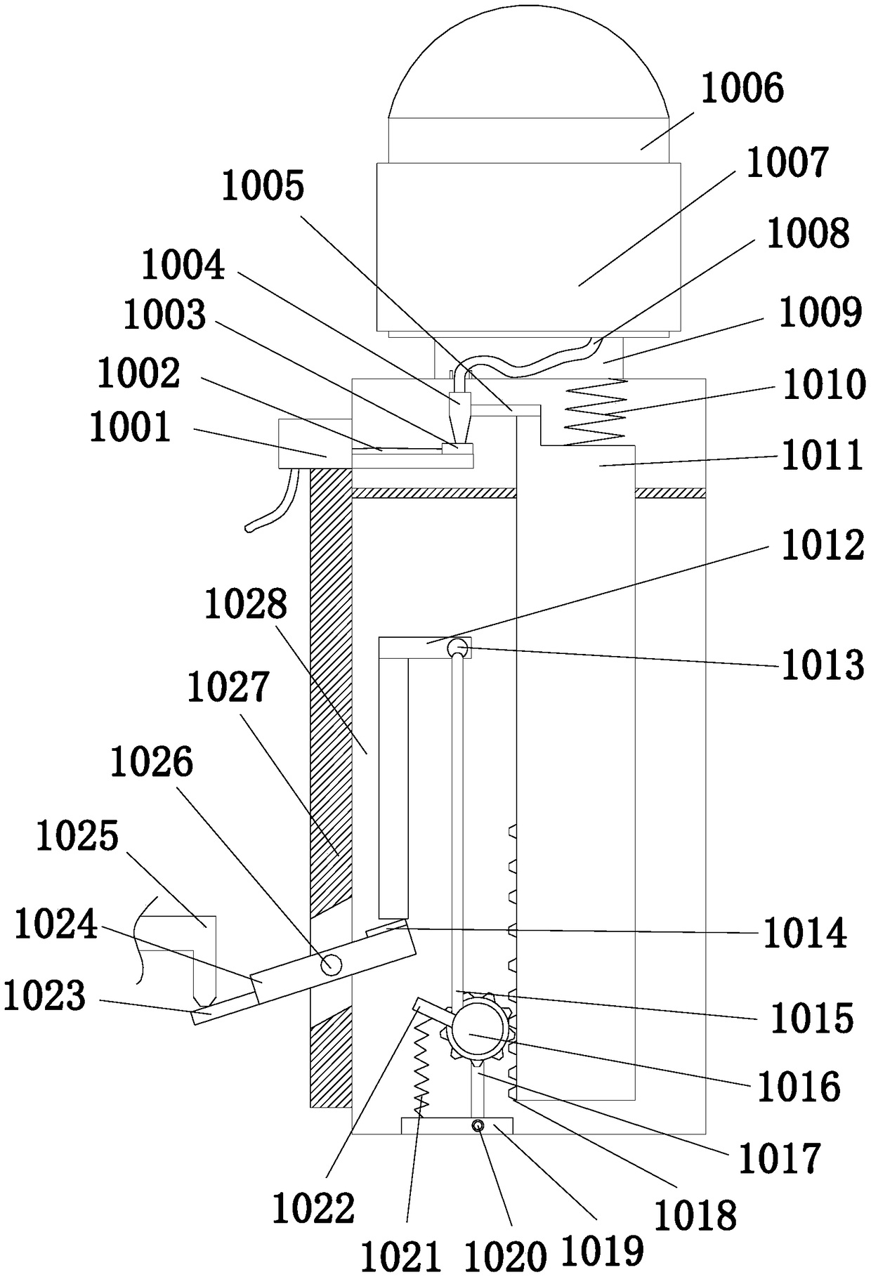 A circuit breaker with an alarm