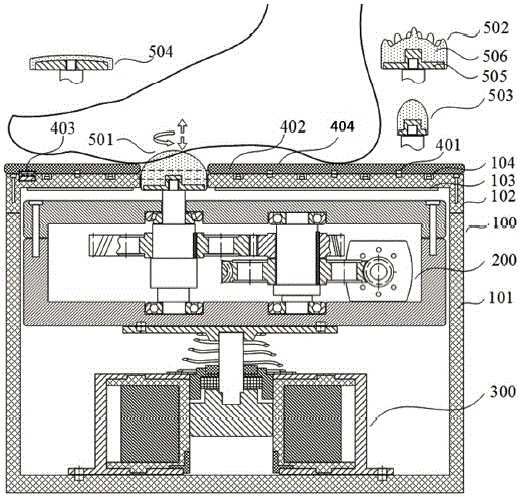 Plantar reflection area treatment instrument with Internet-of-Things function