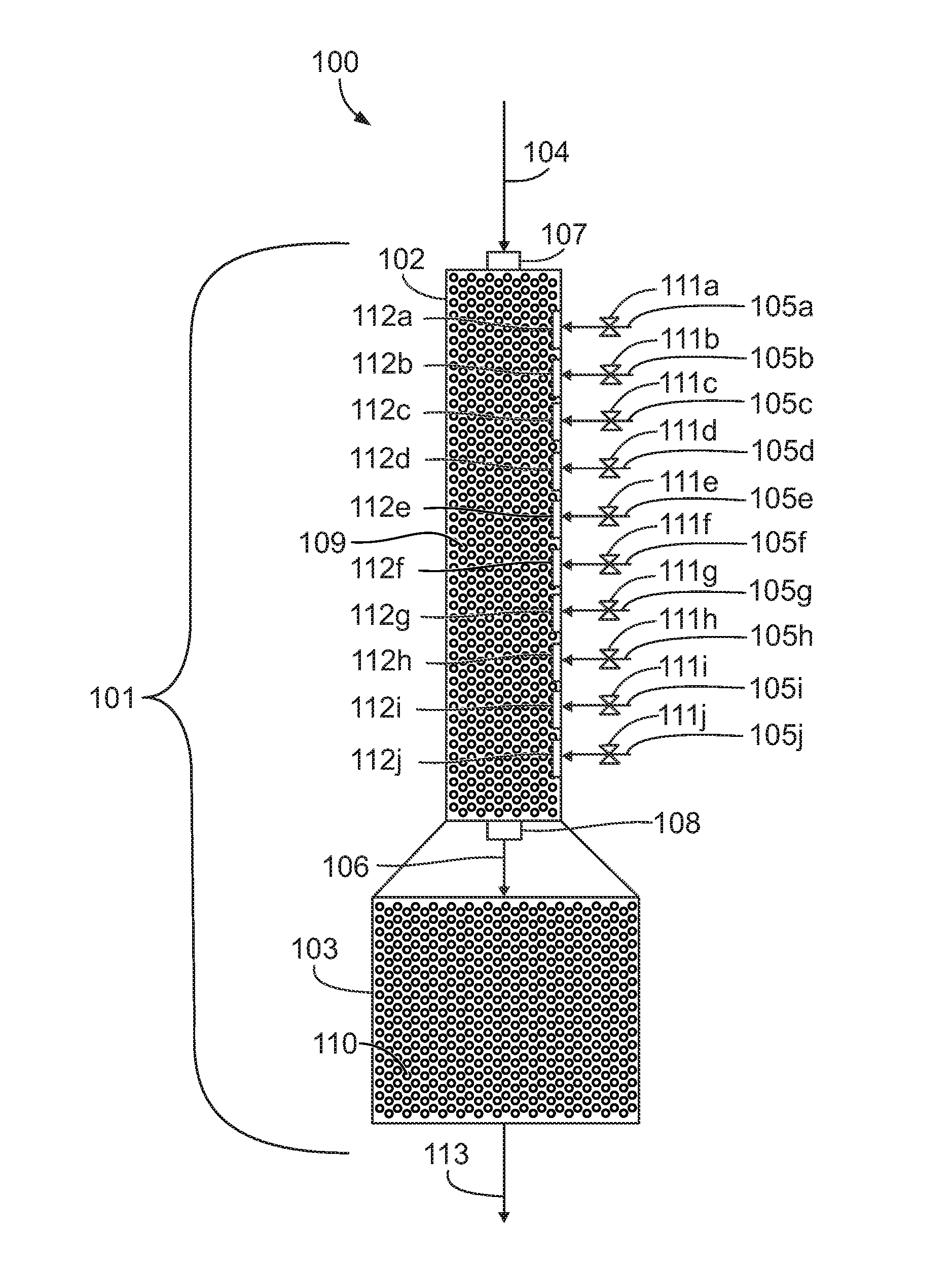 Isothermal reactor for hydrocarbon nitration