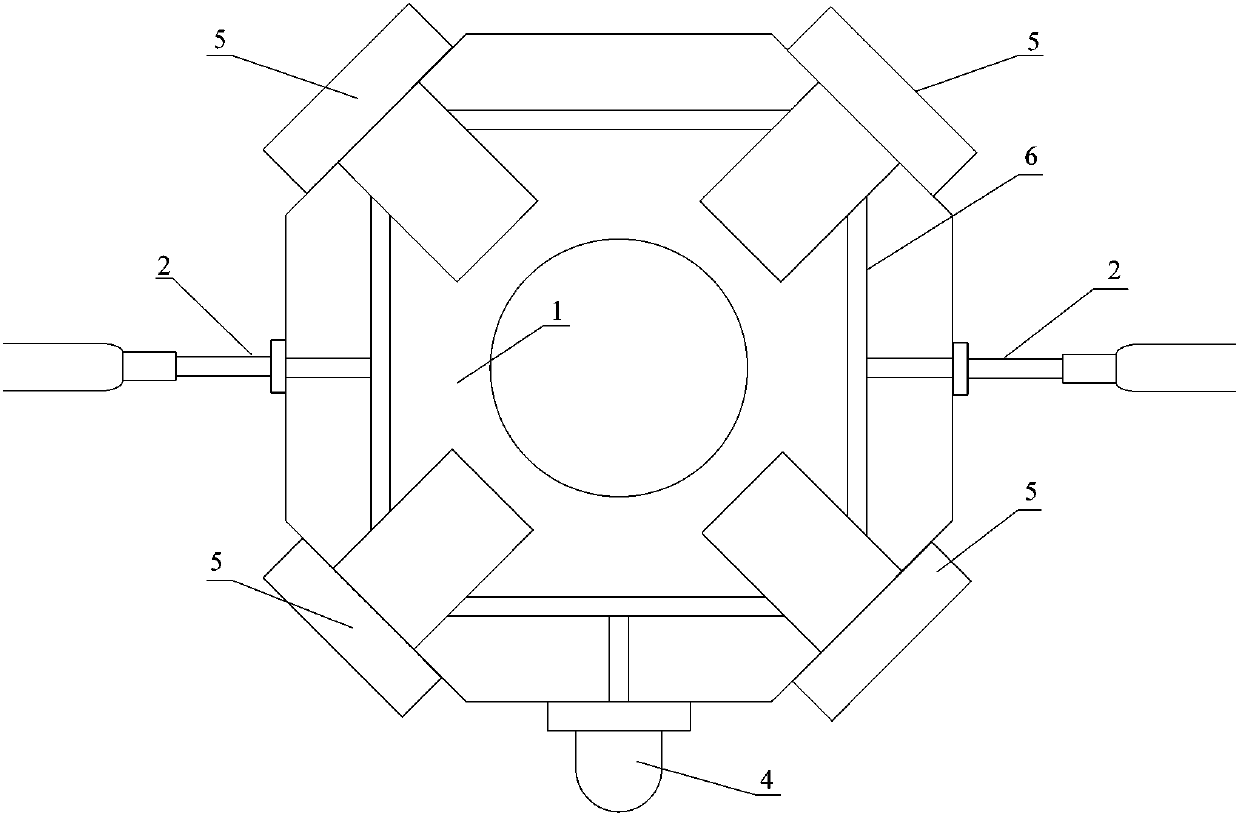 A kind of symmetrical ring laser and its manufacturing method