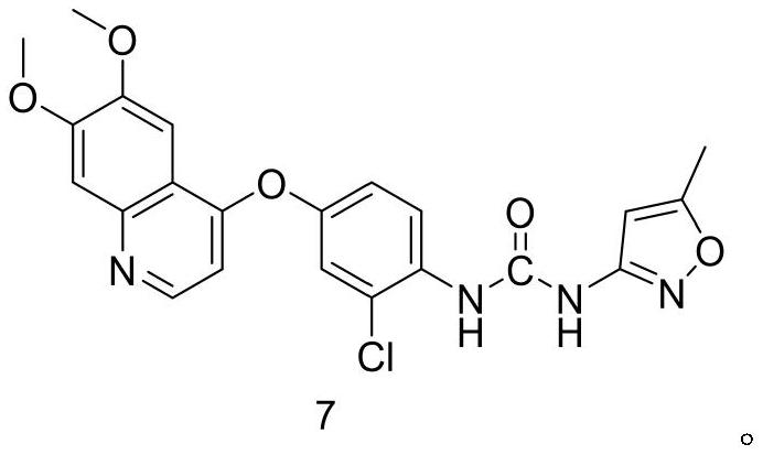 Synthesis process of VEGFR inhibitor tevozanib