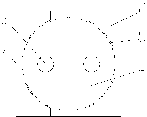 Improved capacitor base