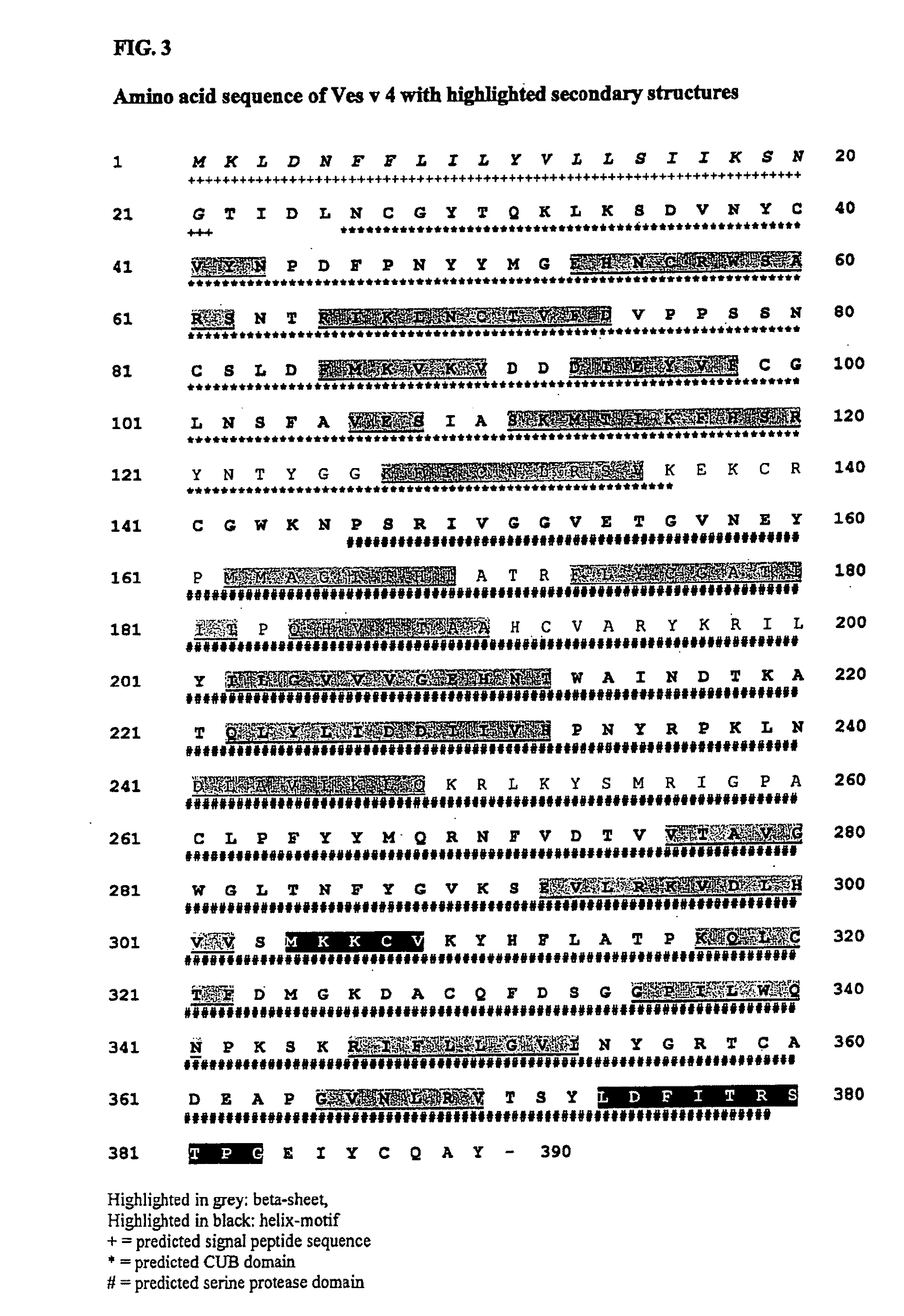 Cloning and recombinant productions of vespula venom protease and methods of use thereof