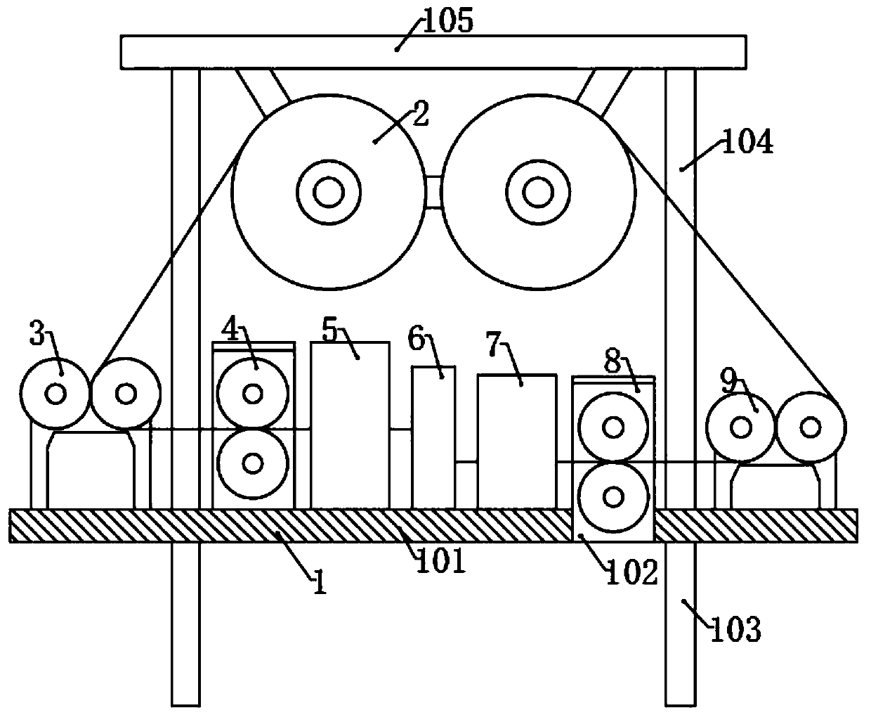 Automatic insulation paper inserting machine for motor stator