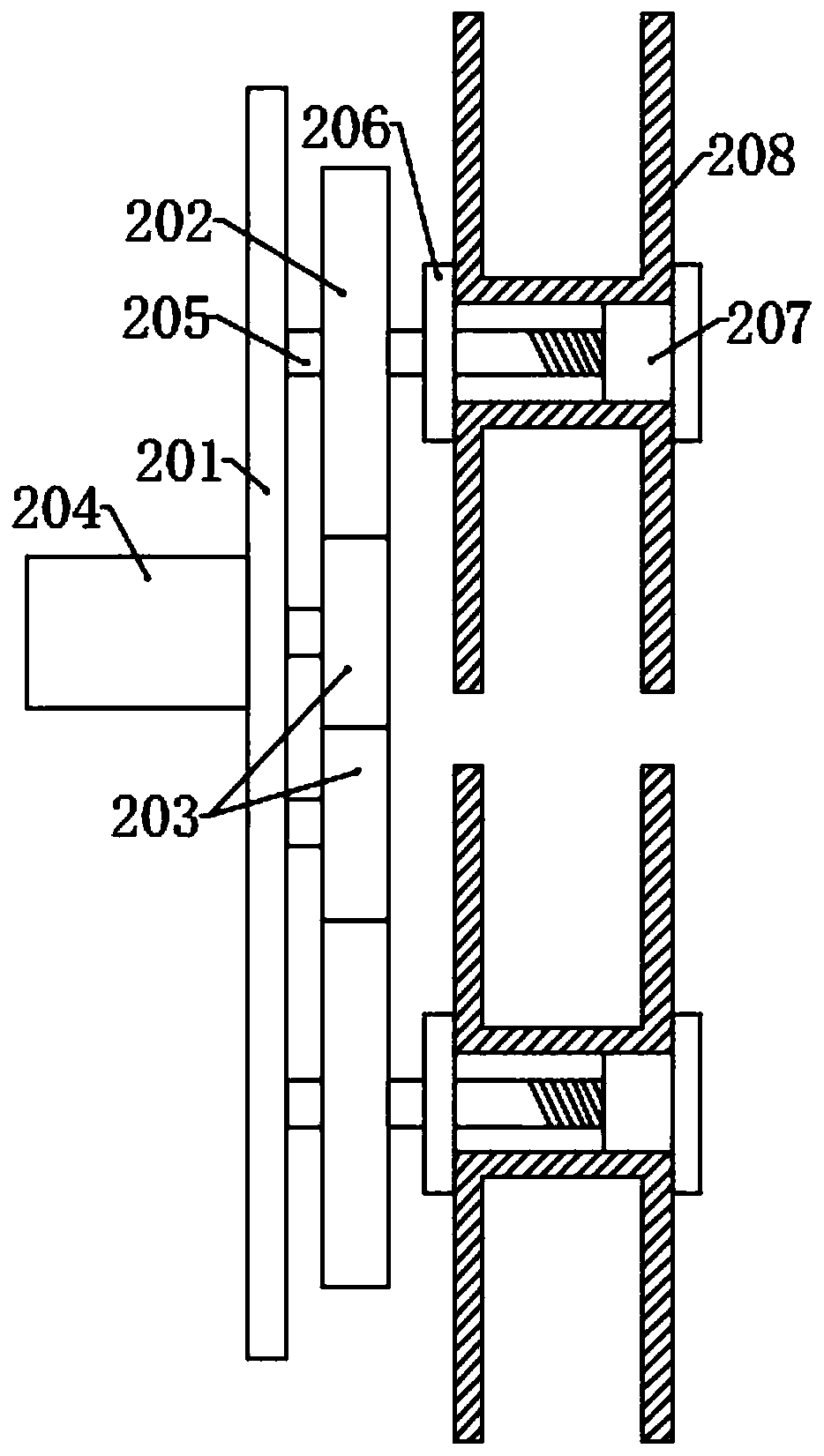 Automatic insulation paper inserting machine for motor stator