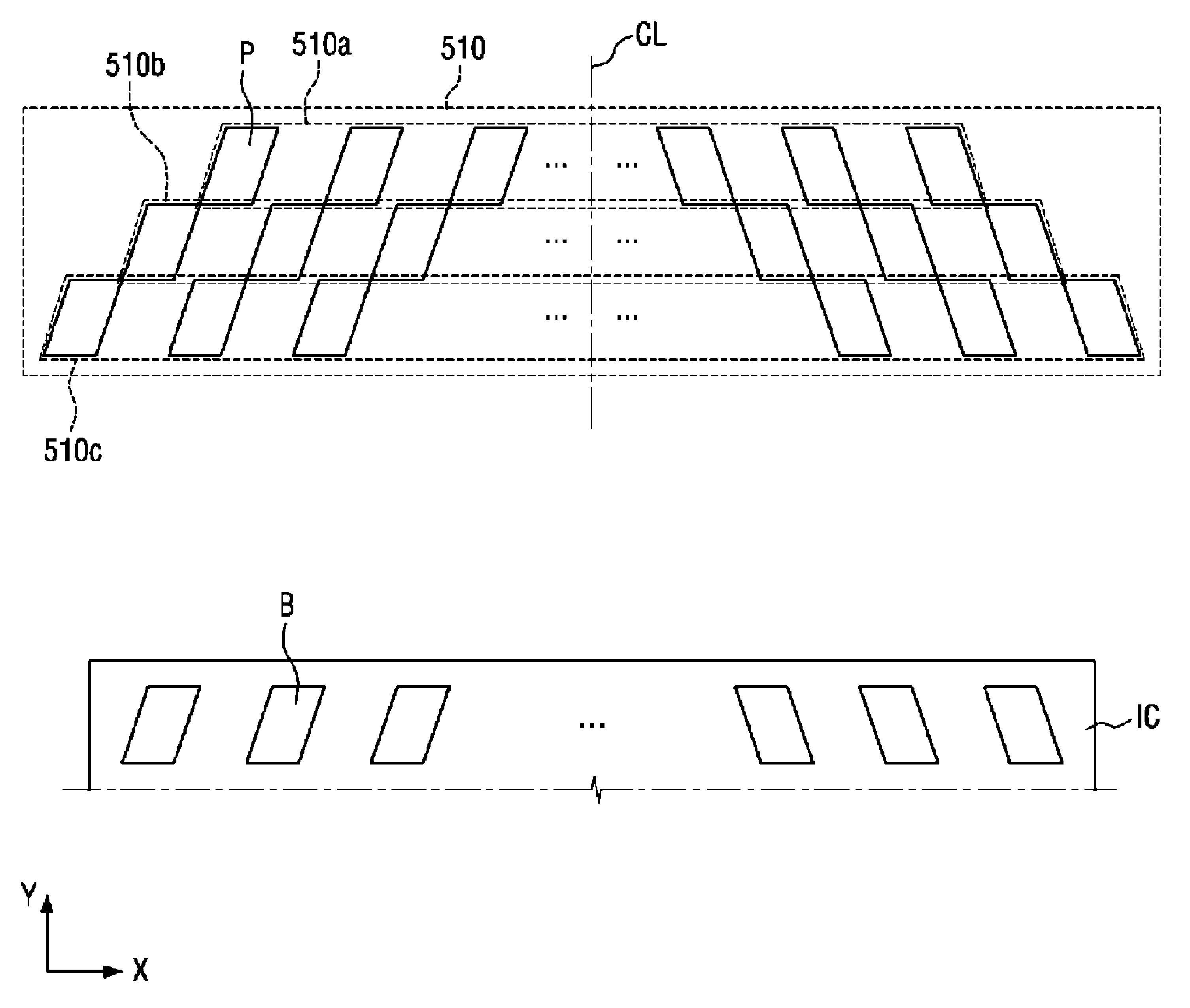 Array substrate and method of mounting integrated circuit using the same