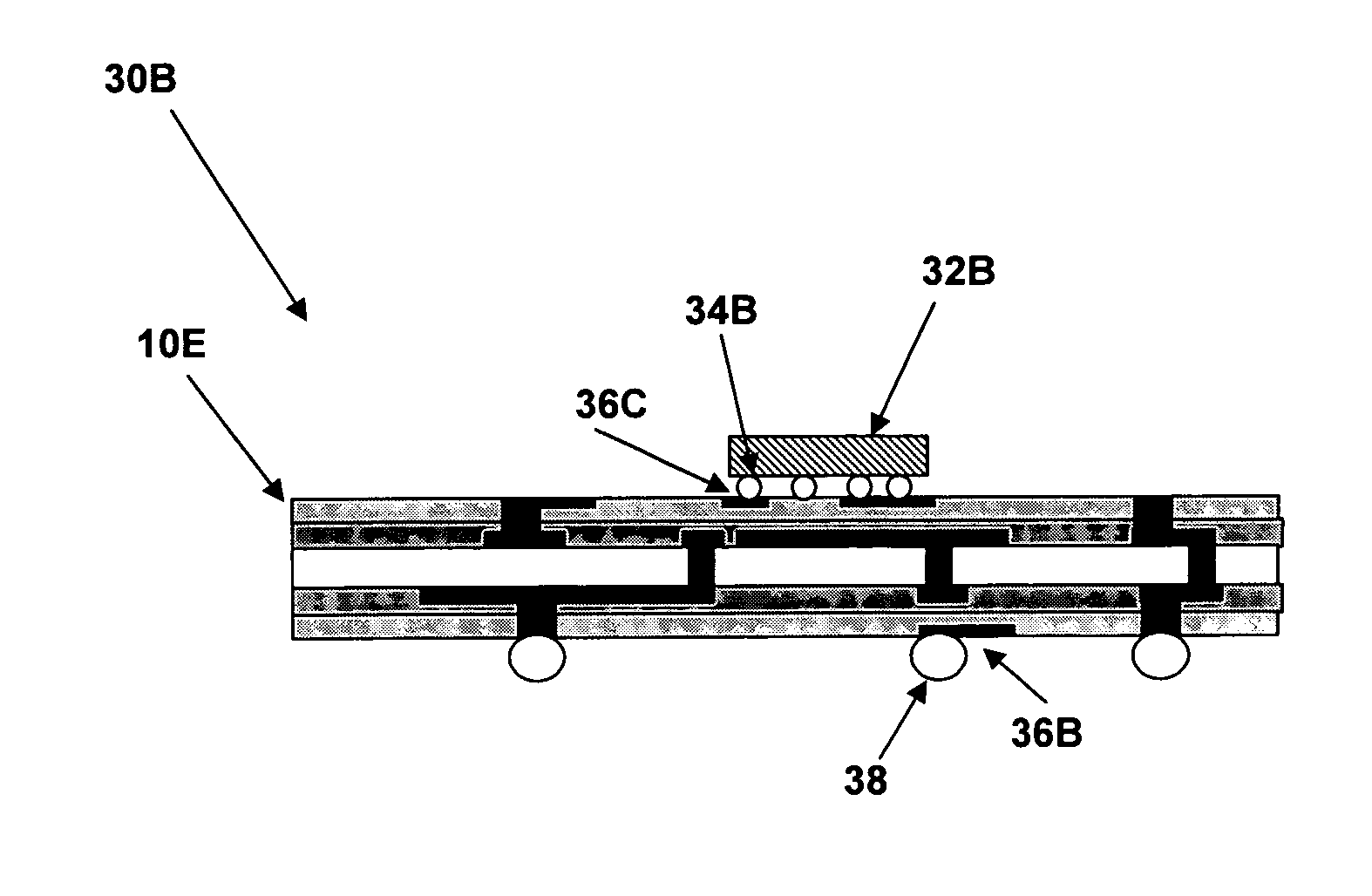 Method for making an integrated circuit substrate having laminated laser-embedded circuit layers