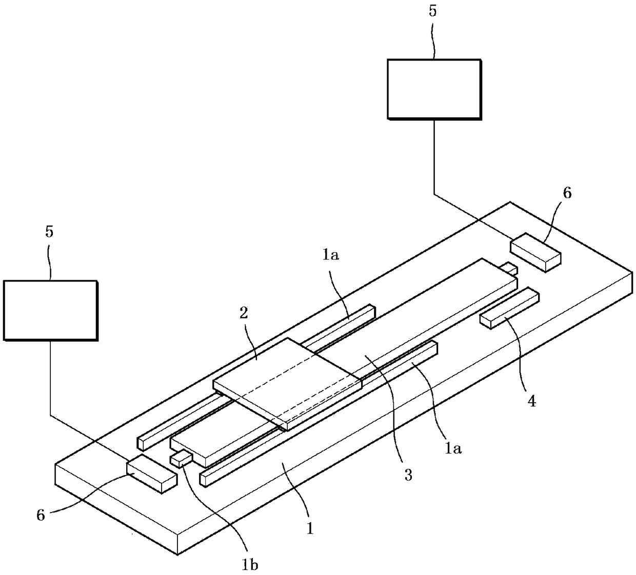 A linear moving system and a laser processing device with the linear moving system