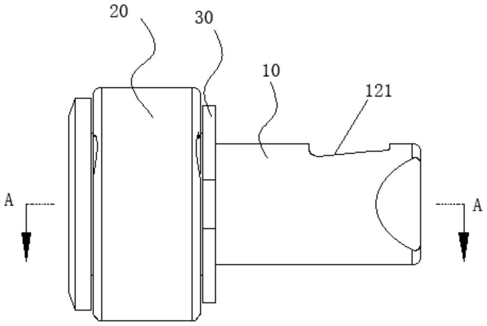 A single rod bearing for high-speed rotation