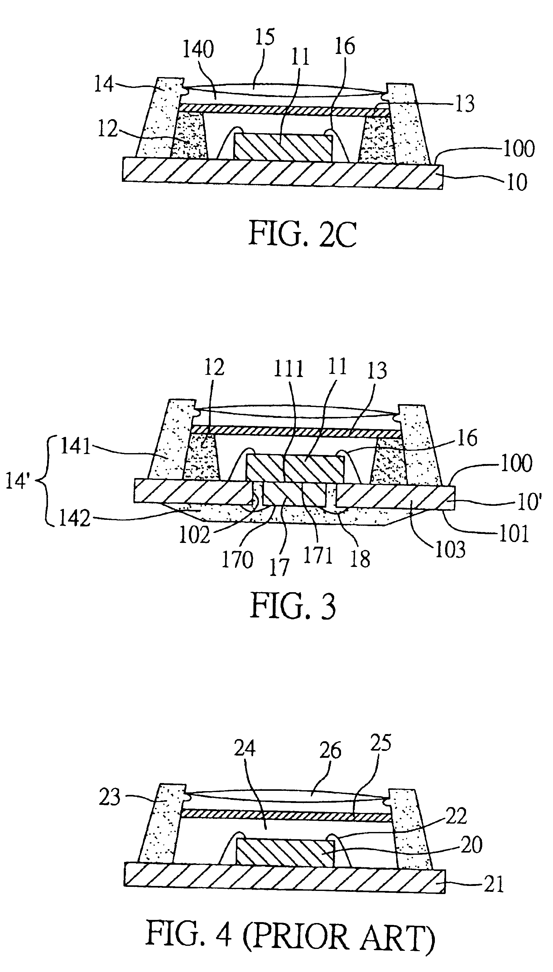 Light sensitive semiconductor package and fabrication method thereof