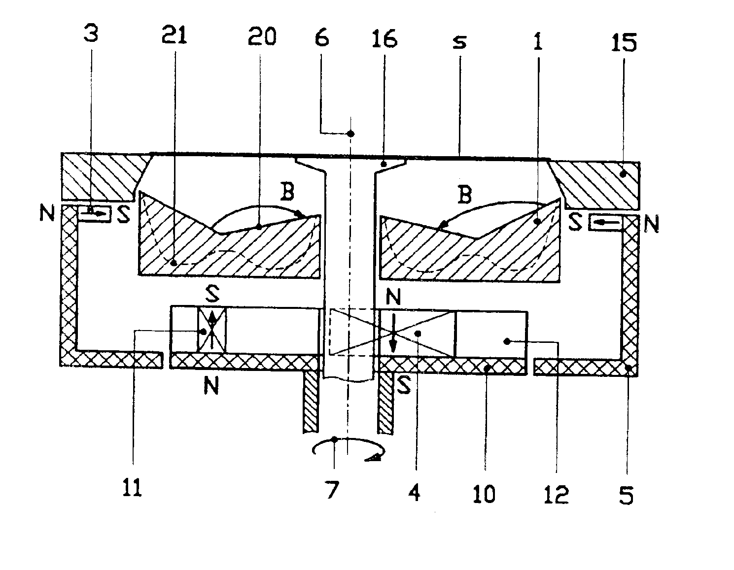Method for manufacturing a workpiece using a magnetron sputter source