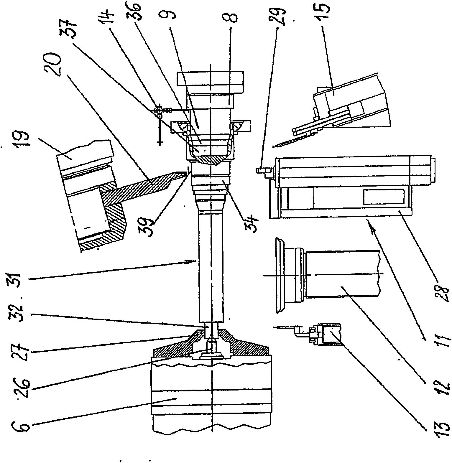 Method for grinding a machine part, and grinding machine for carrying out said method