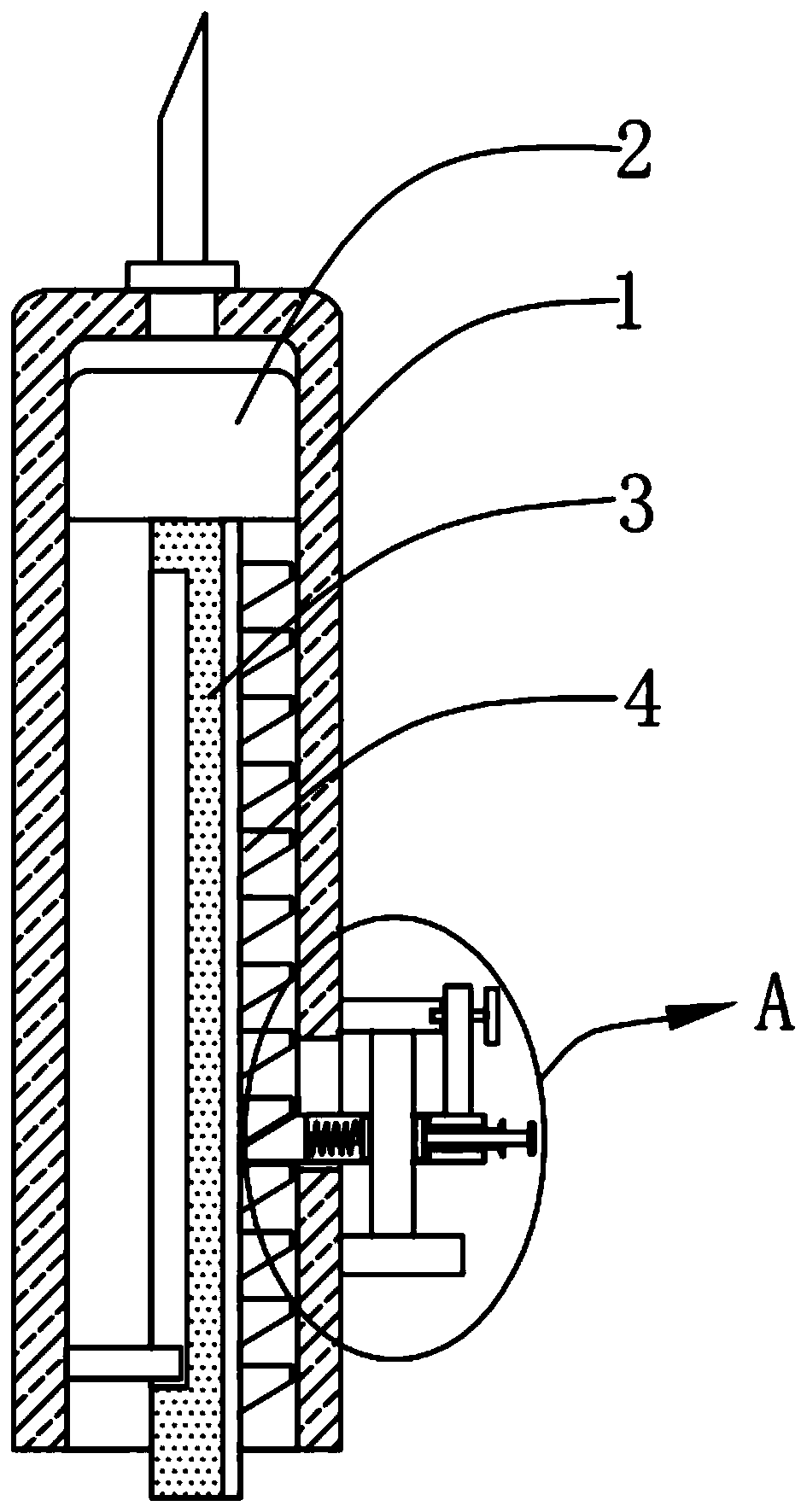 Autologous fat living cell extraction device