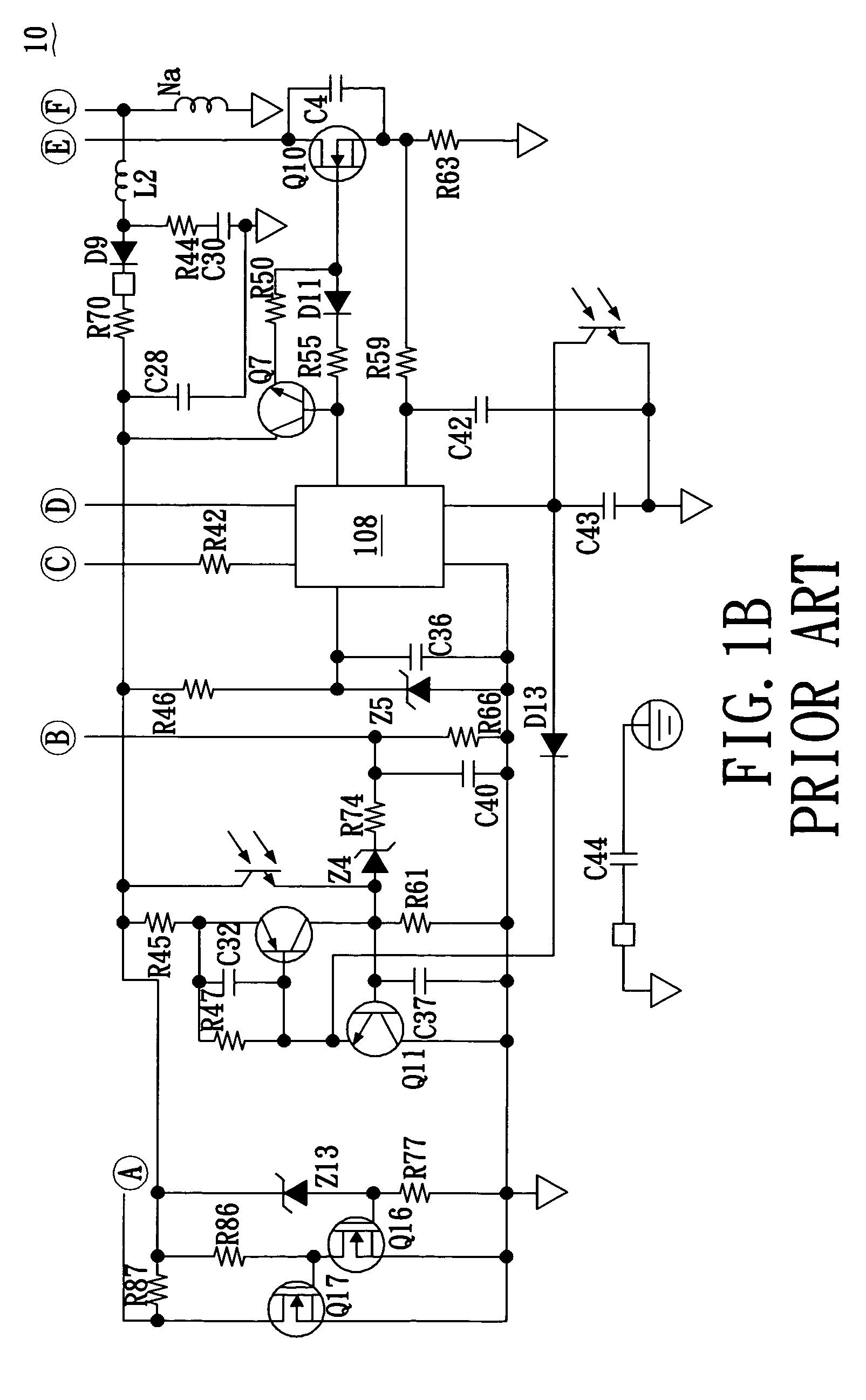 Switch-mode self-coupling auxiliary power device