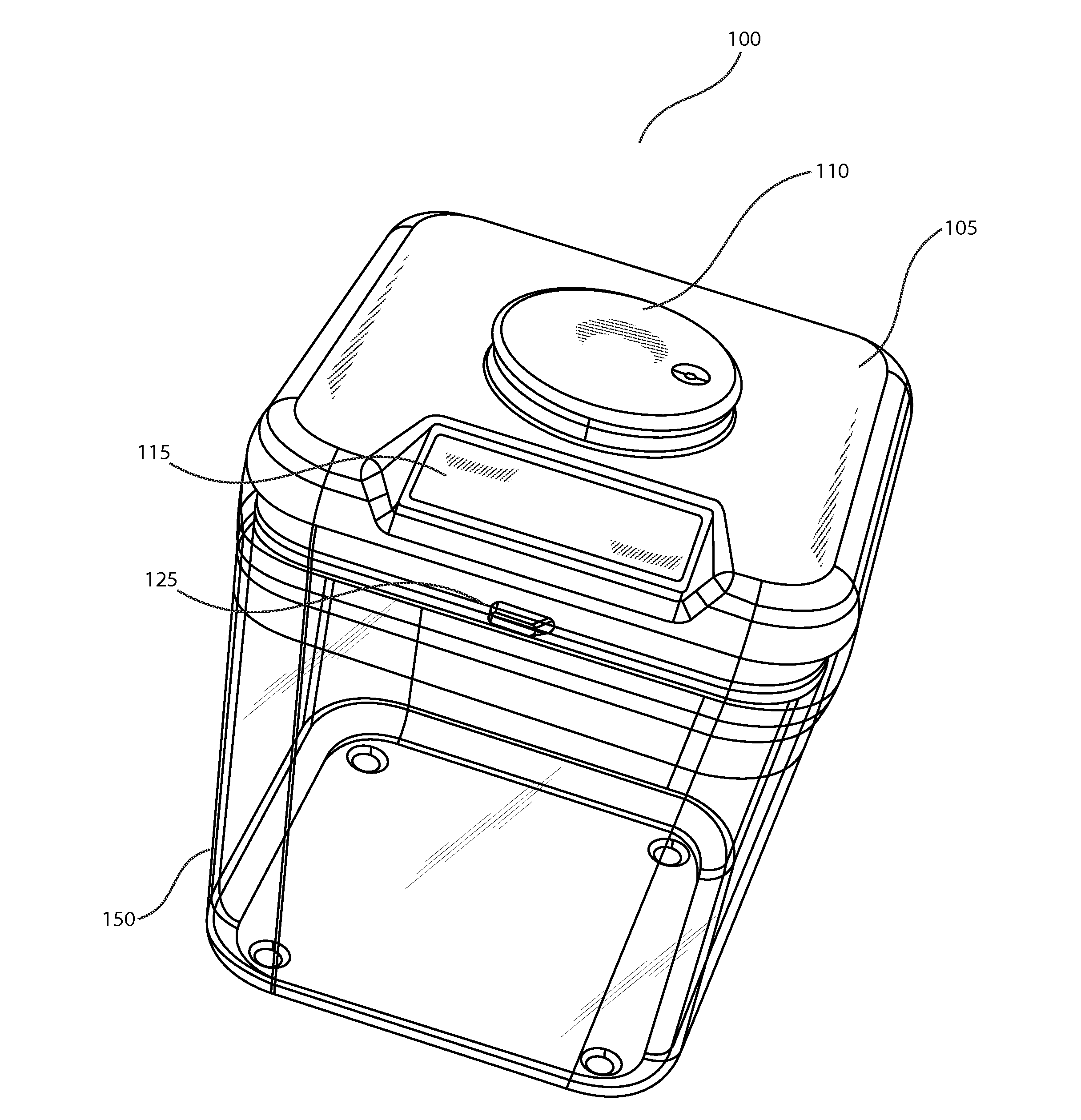 Time lockable container and system