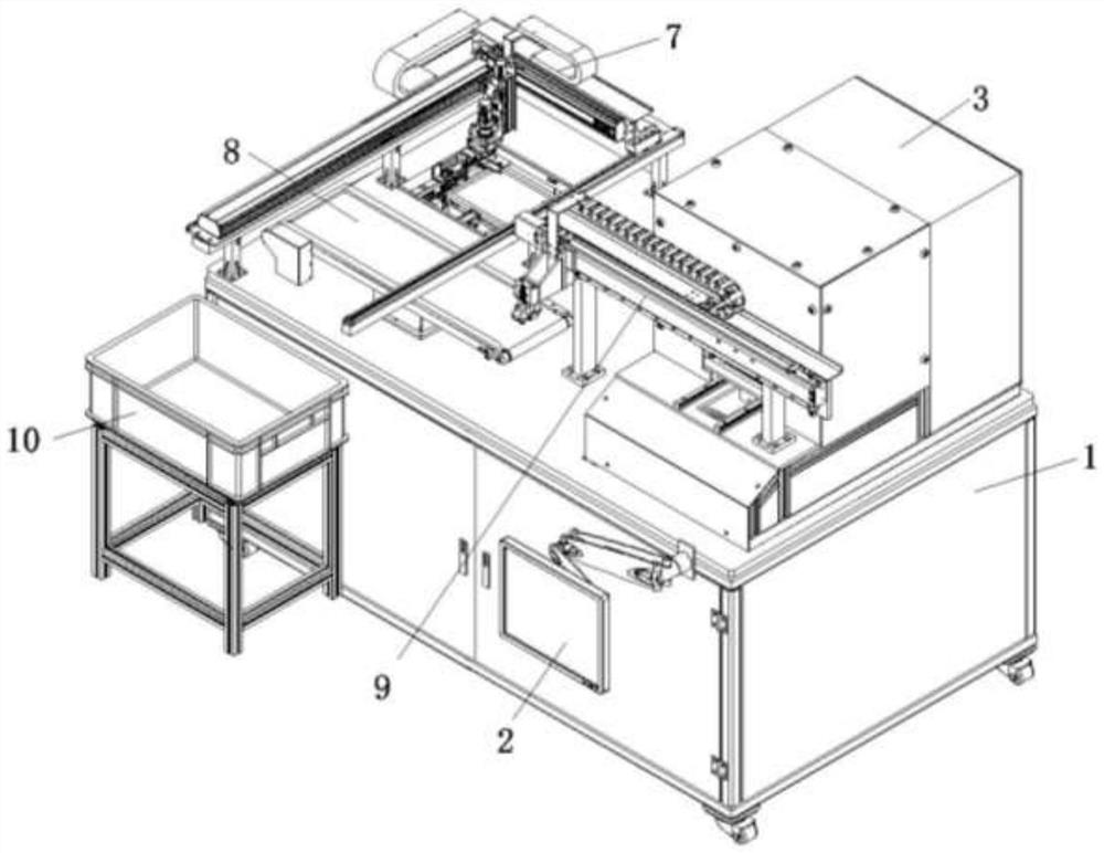 Raw material thickness measuring equipment for production and processing of metal products and use method of raw material thickness measuring equipment