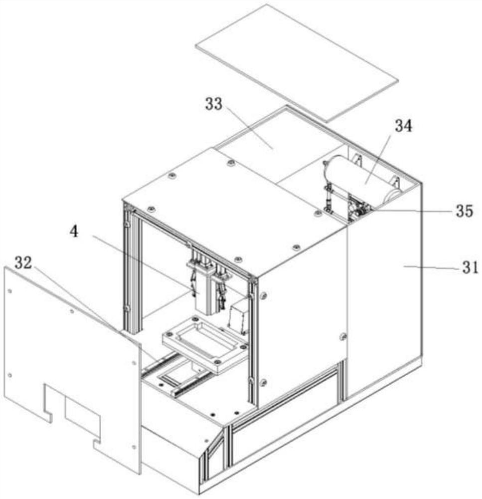 Raw material thickness measuring equipment for production and processing of metal products and use method of raw material thickness measuring equipment