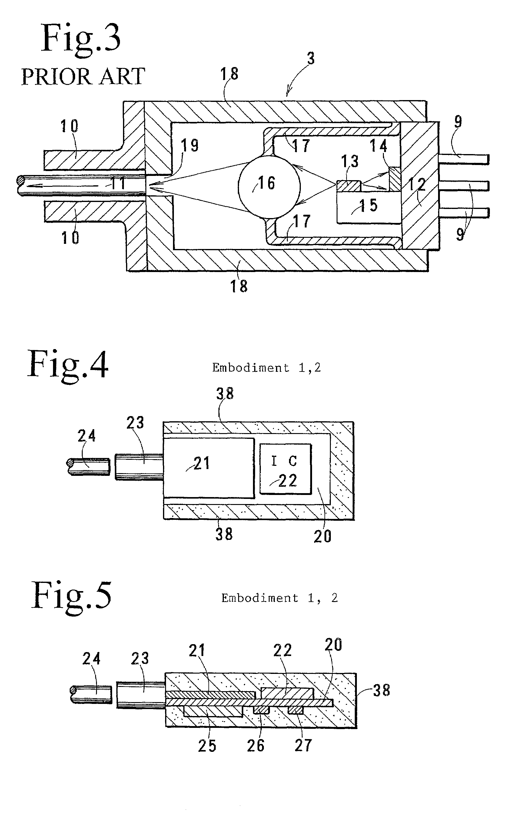 Optical communication device