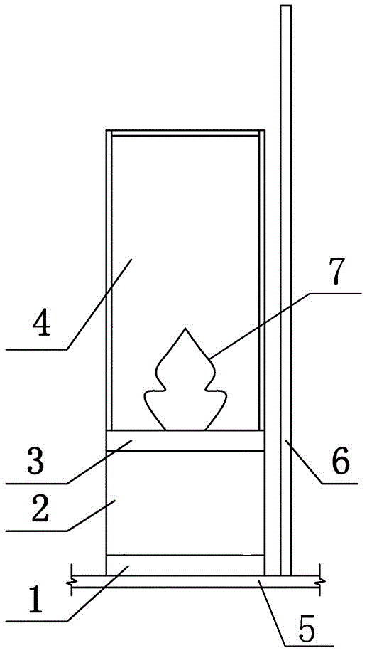 Quakeproof museum exhibition and display through cabinet and design method thereof