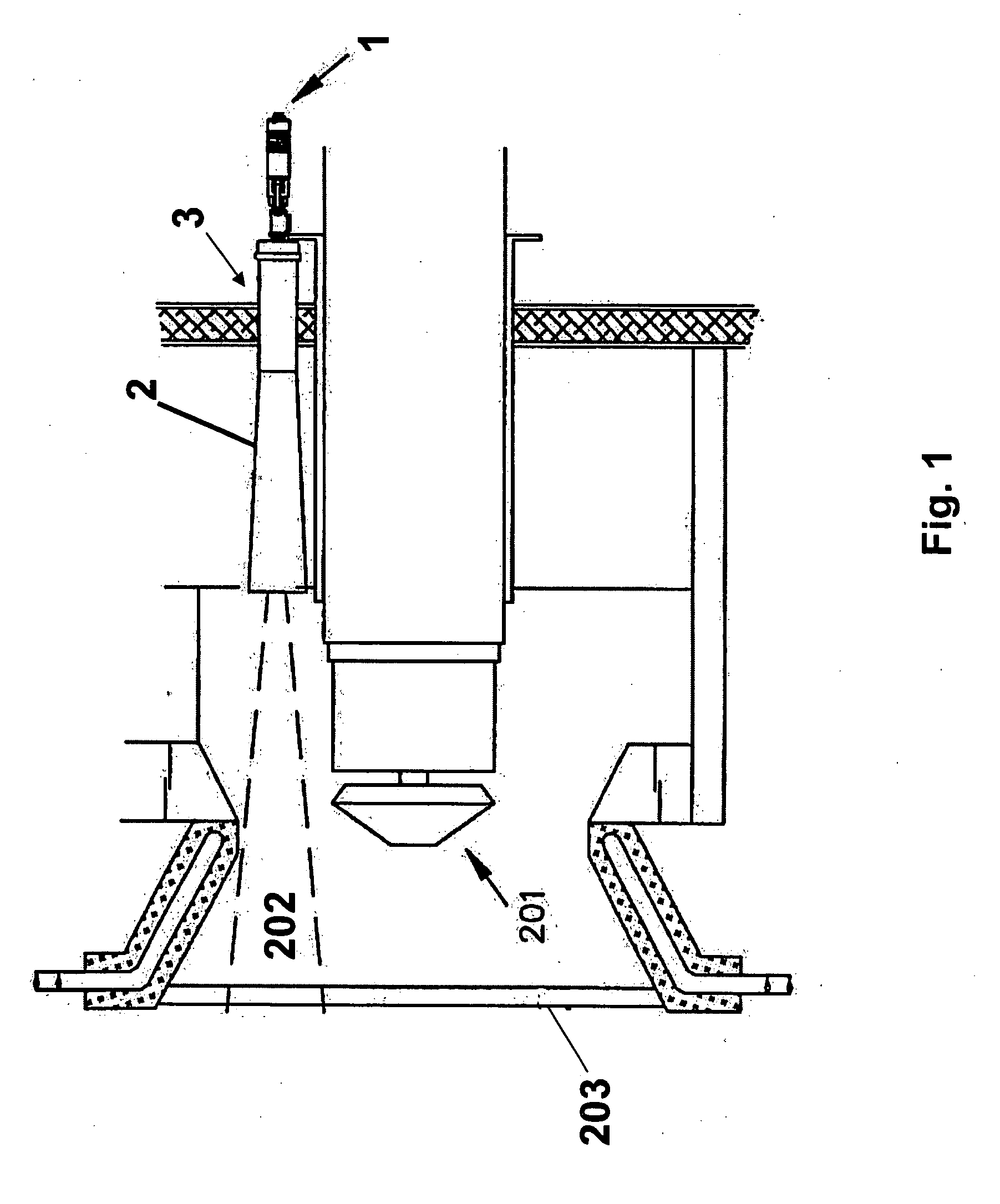 Flame detection device and method of detecting flame