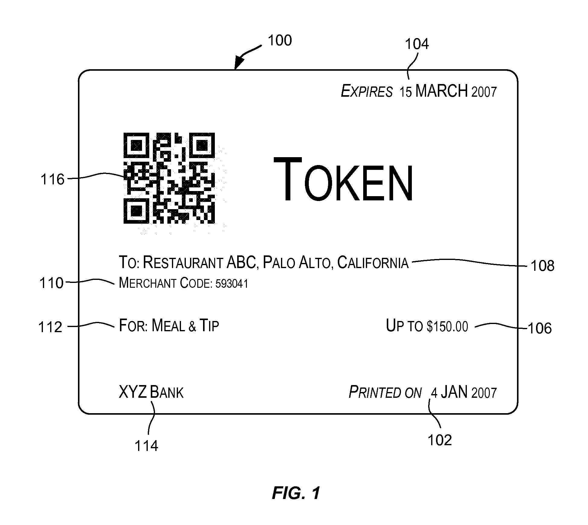 Tokens Usable in Value-Based Transactions