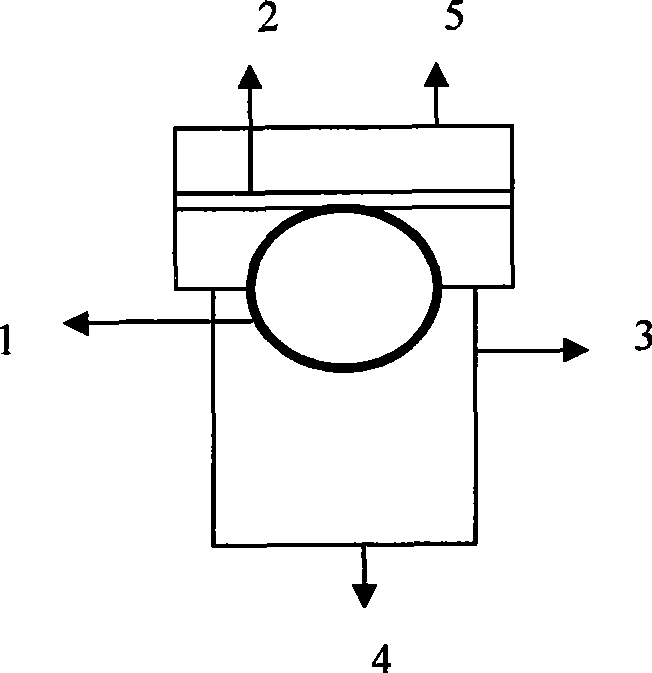 Micro-displacement sensor based on ring micro-chamber and cantilever beam of integration plane