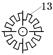 Household kitchen waste fertilizer treatment device and treatment method thereof