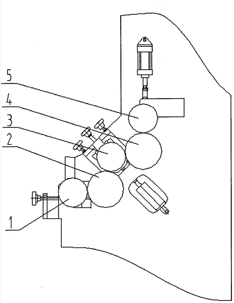 Precise multi-roller coating mechanism