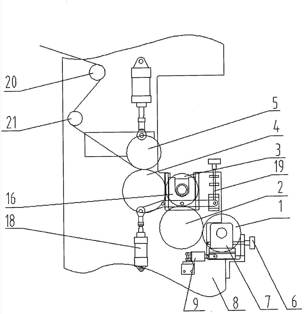 Precise multi-roller coating mechanism