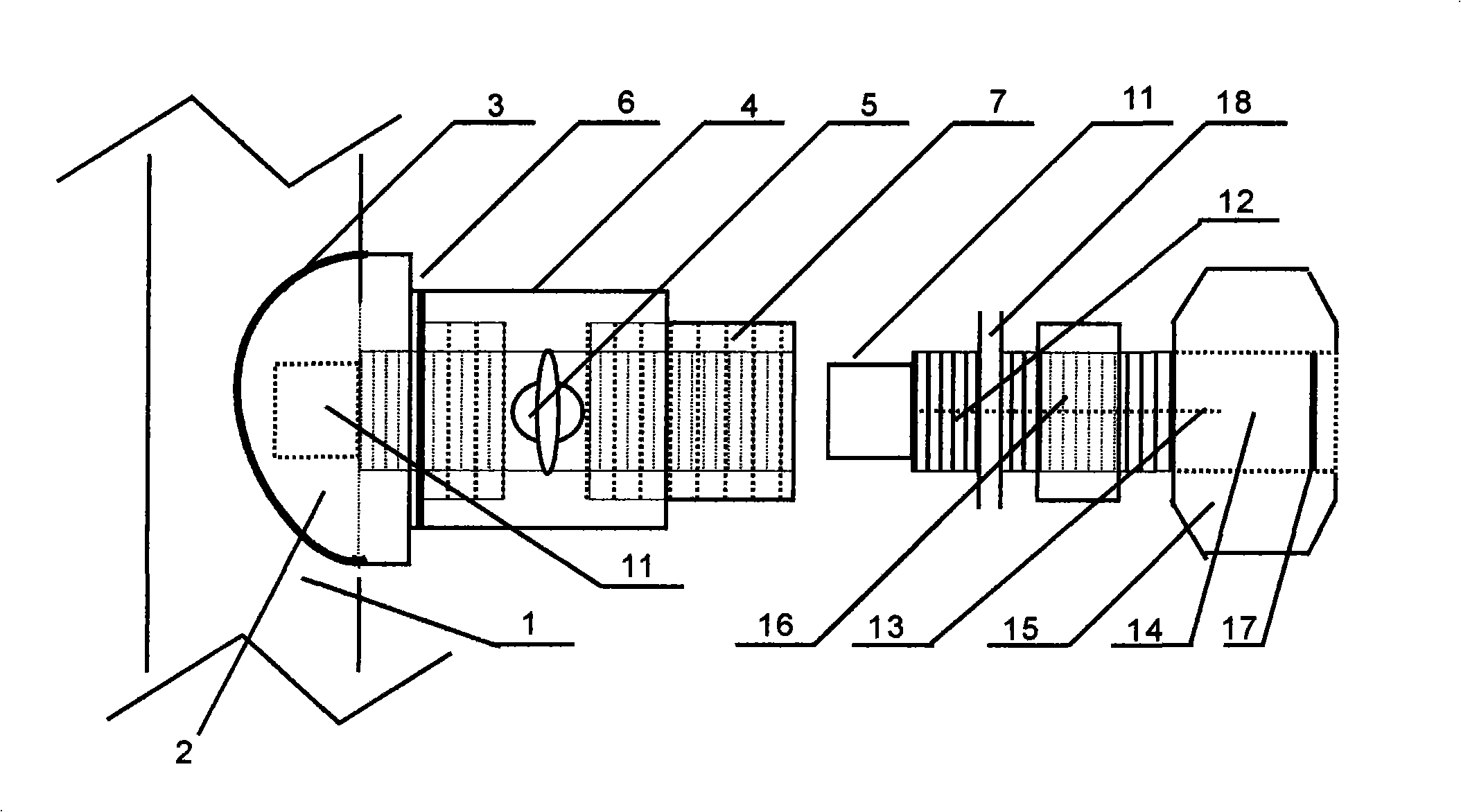 Installation method of sensor free from pressure release