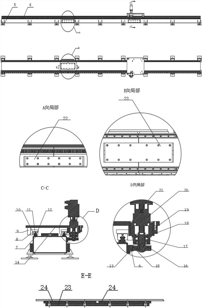 A kind of guardrail welding equipment