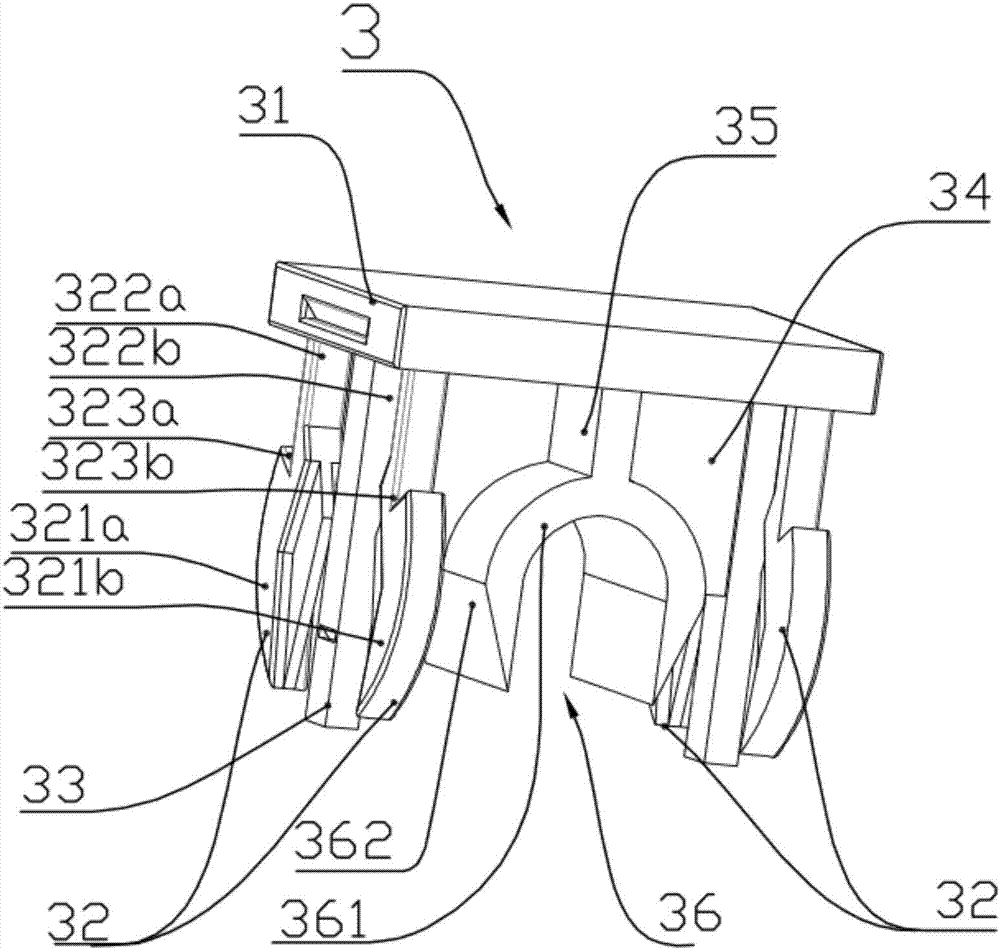 A connector applied to oil circuit transmission in motor vehicles