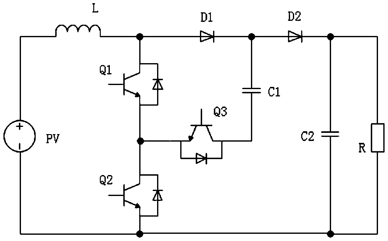 Boosted circuit and control method thereof