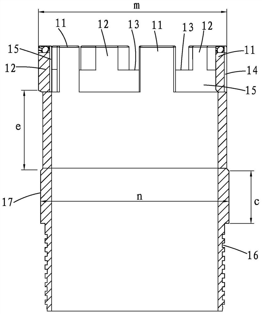 Diamond drill bit with splayed convergent alternate waterways