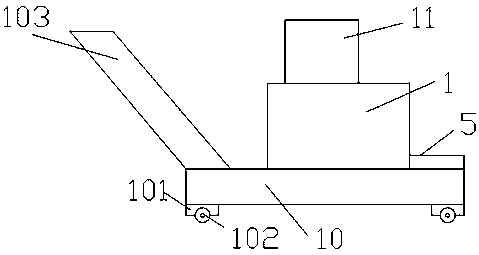 Bridge deck filling equipment