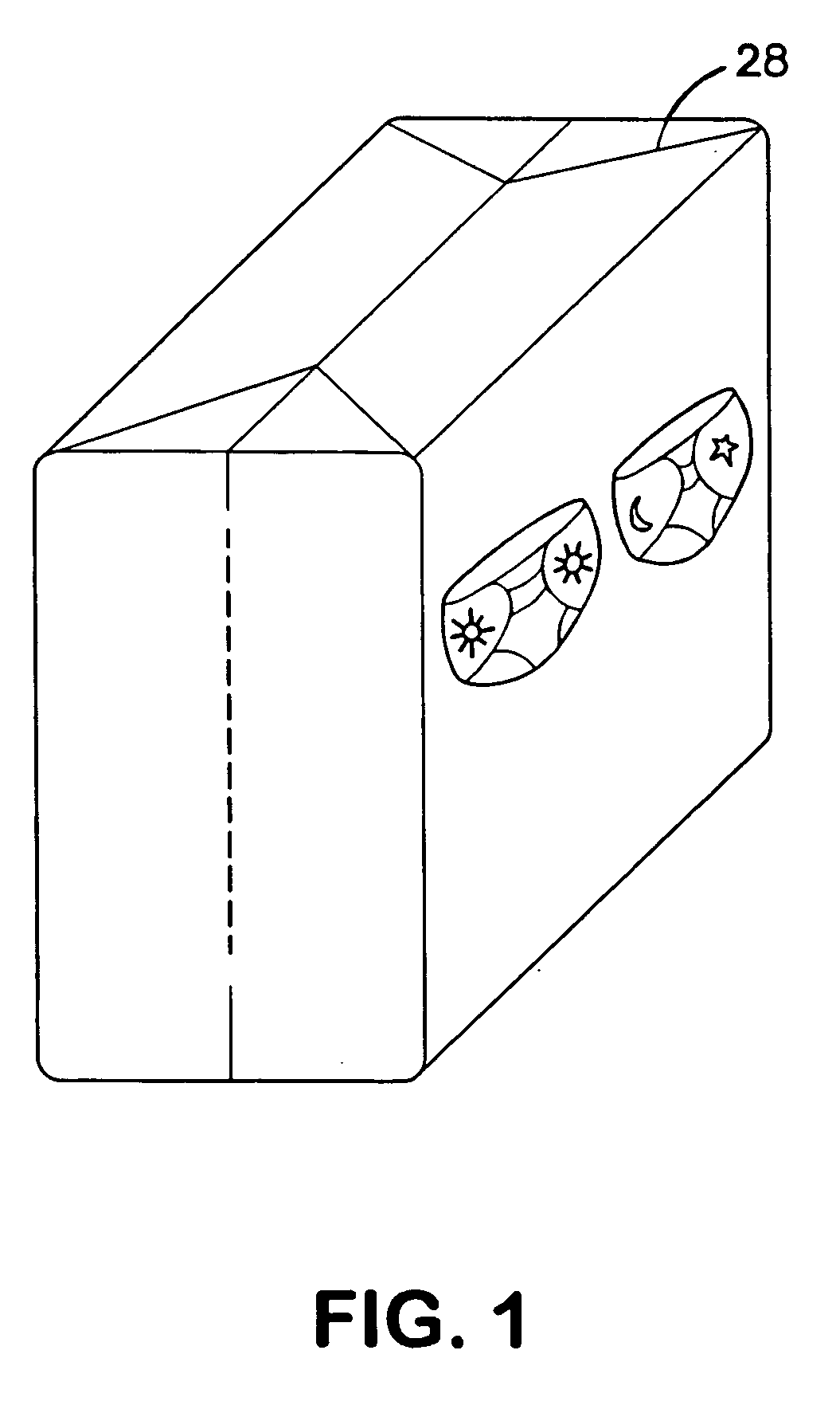 Absorbent articles in a unitary package