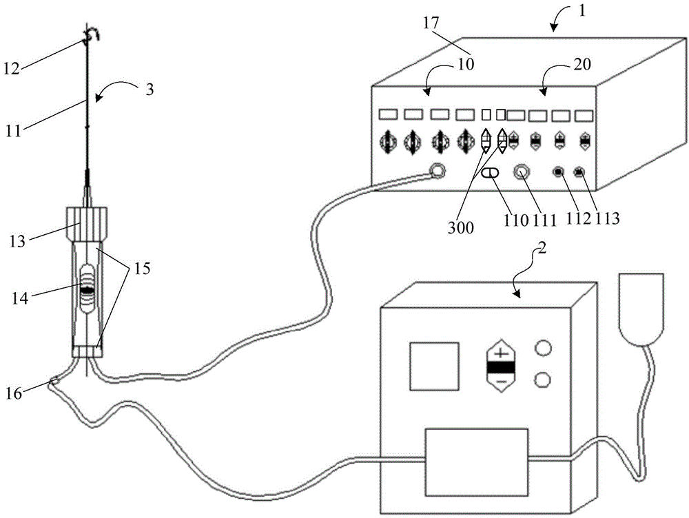 A radio frequency ablation instrument and a radio frequency ablation system