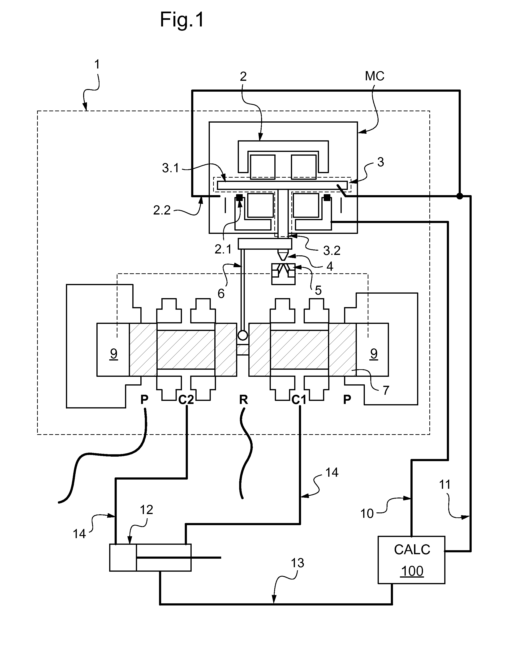 Method of detecting failure of a servo-valve, and a servo-valve applying the method