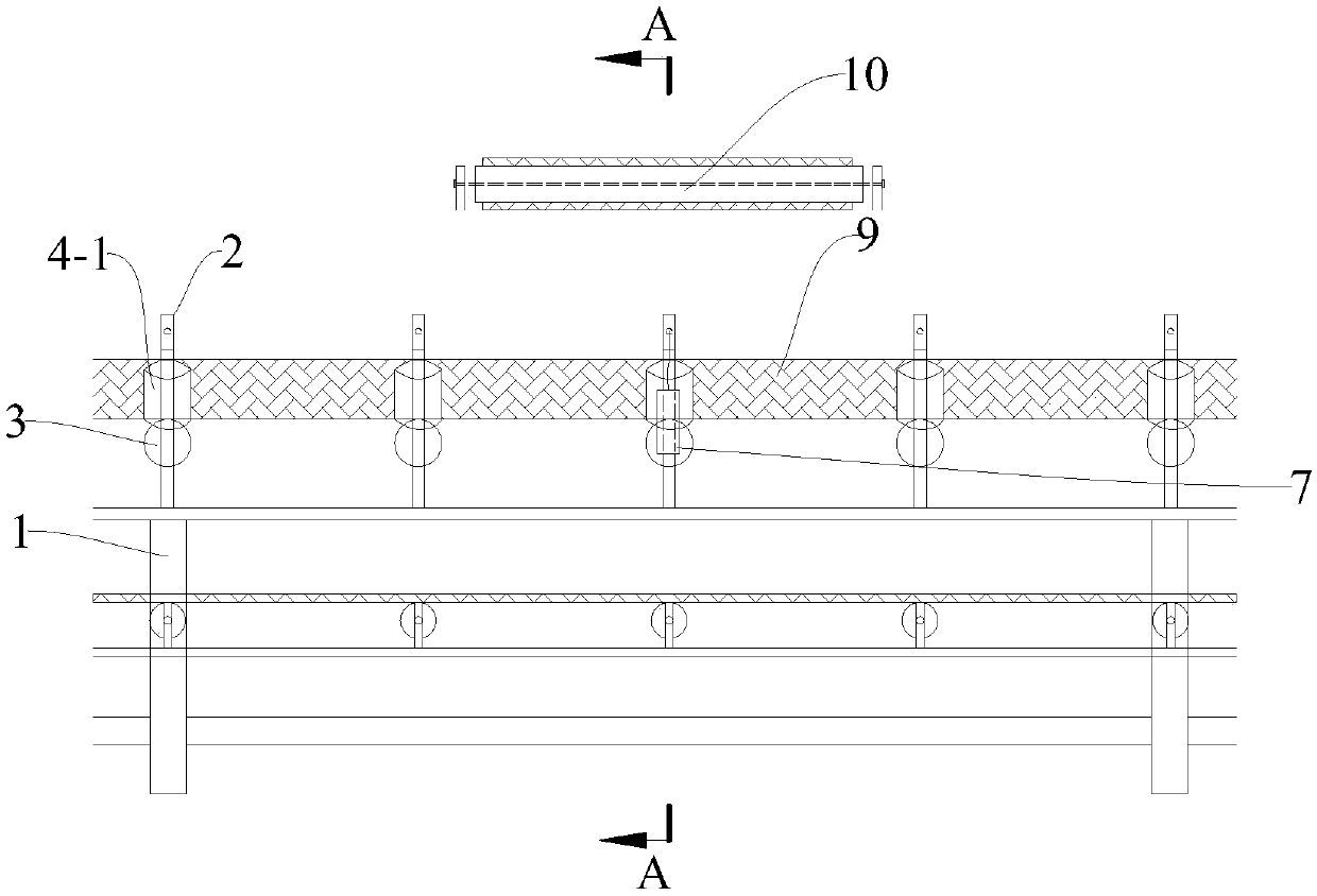 Coal piling preventing early warning protection device for belt conveyor