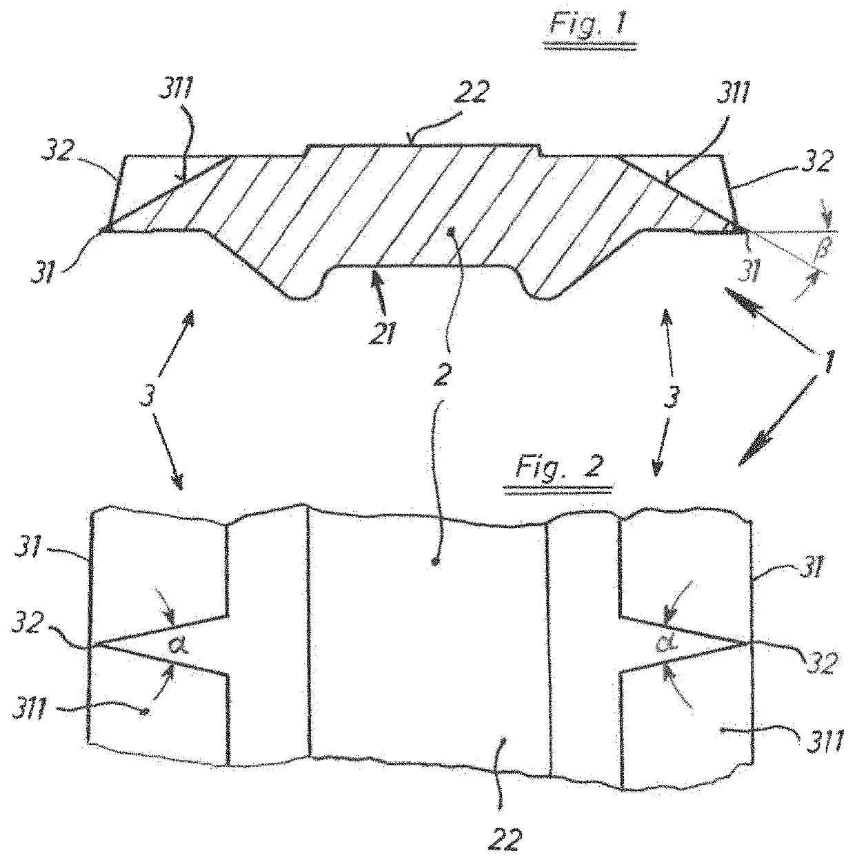 Method for producing cutting blades