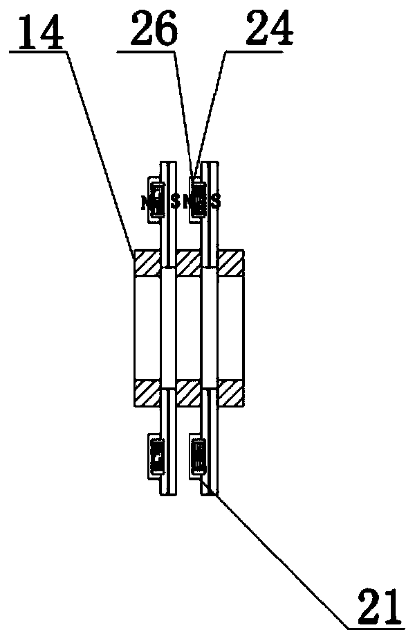 Magnetic control damper having high-frequency impact resistance and energy dissipation characteristic