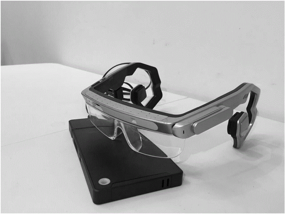 Visual impaired person stair detecting glasses based on RGB-D camera and stereophonic sound