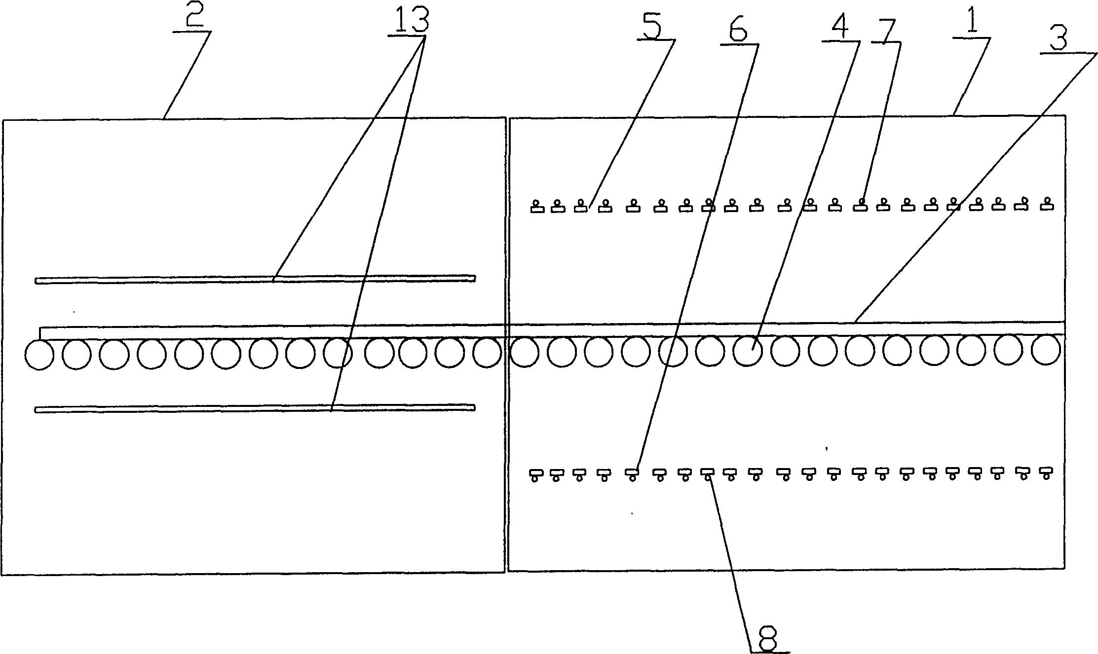 Method for fabricuting single piece of fire-resisting glass