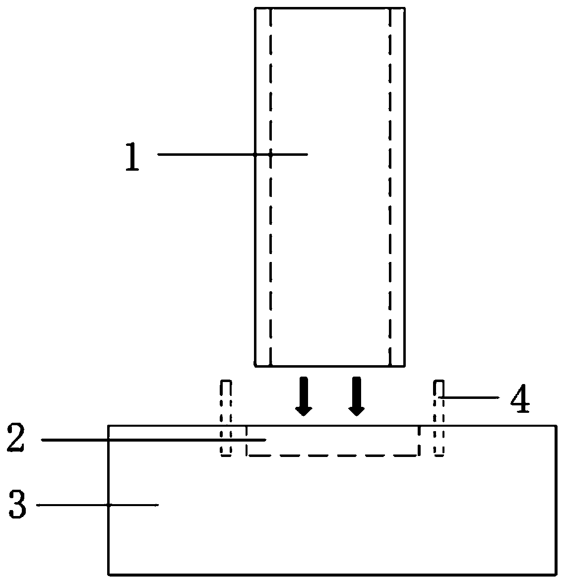 Combined anti-seismic pier column and template-free construction method thereof