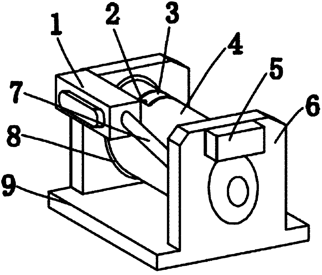 Automatic take-up device for electric power engineering