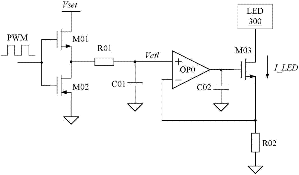 Load current regulation circuit and regulation method