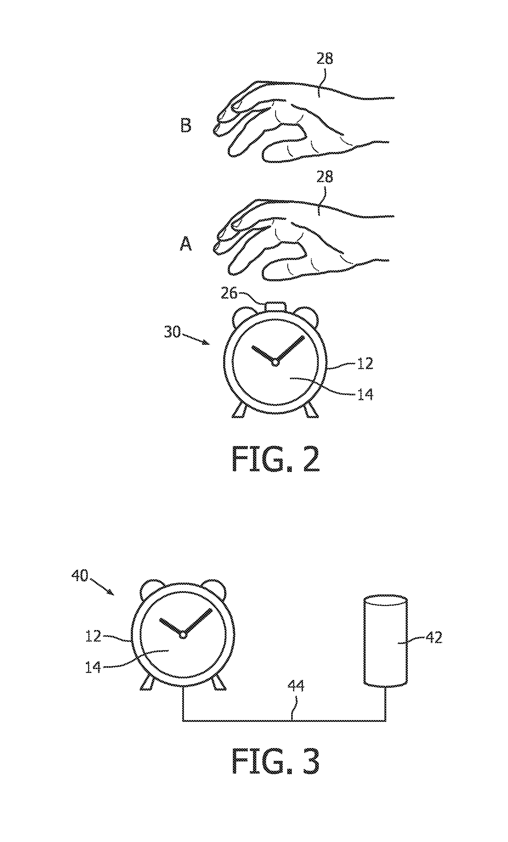 Alarm clock and method for controlling a wake-up alarm